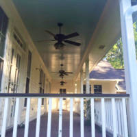 Side View of Front Porch