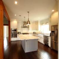 Contemporary Kitchen with Island