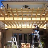 Awning above a Patio