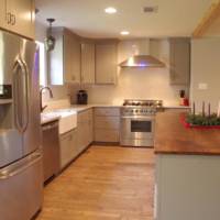 Kitchen with Stainless Appliances