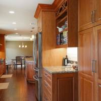 Stained Kitchen Cabinets