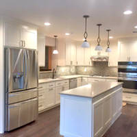 Kitchen Remodeled With a Center Island