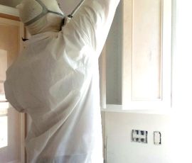 Painting Cabinetry with Sprayer