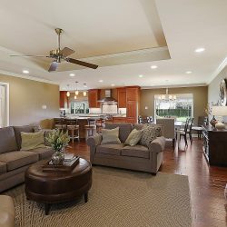 A tight view of the living room area and ceiling Living Room, Harris project